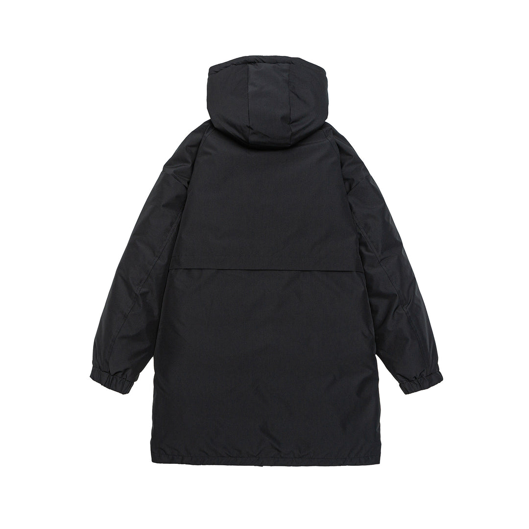 Herren Warmer winddichter Parka mit Kapuze, Steppfutter und Fronttaschen Shop Nory