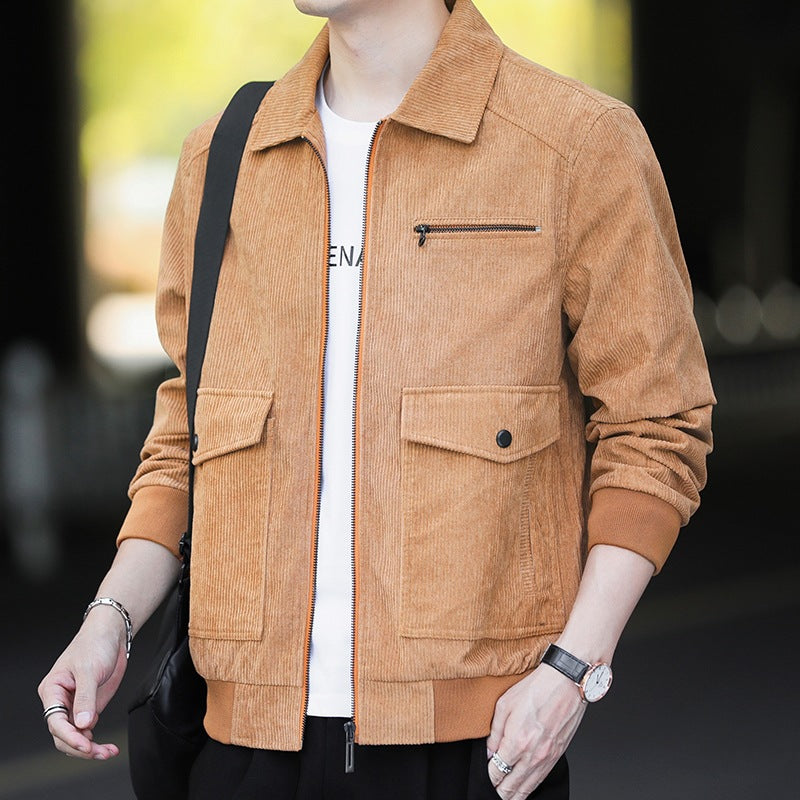 Herren Moderne Utilityjacke mit praktischen Taschen Shop Nory