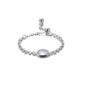 Damenarmband mit elegantem Mondstein und verstellbarem Verschluss Shop Nory
