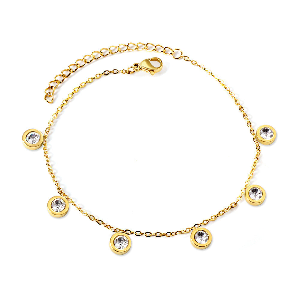 Damen zarte und elegante Kette mit goldplattierten Anhängern Shop Nory