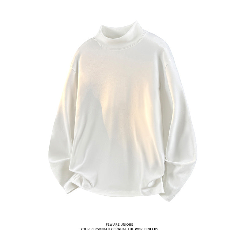 Unisex Oversize-Stehkragen-Sweatshirt mit Raglanärmeln und weichem Baumwollfleece Shop Nory