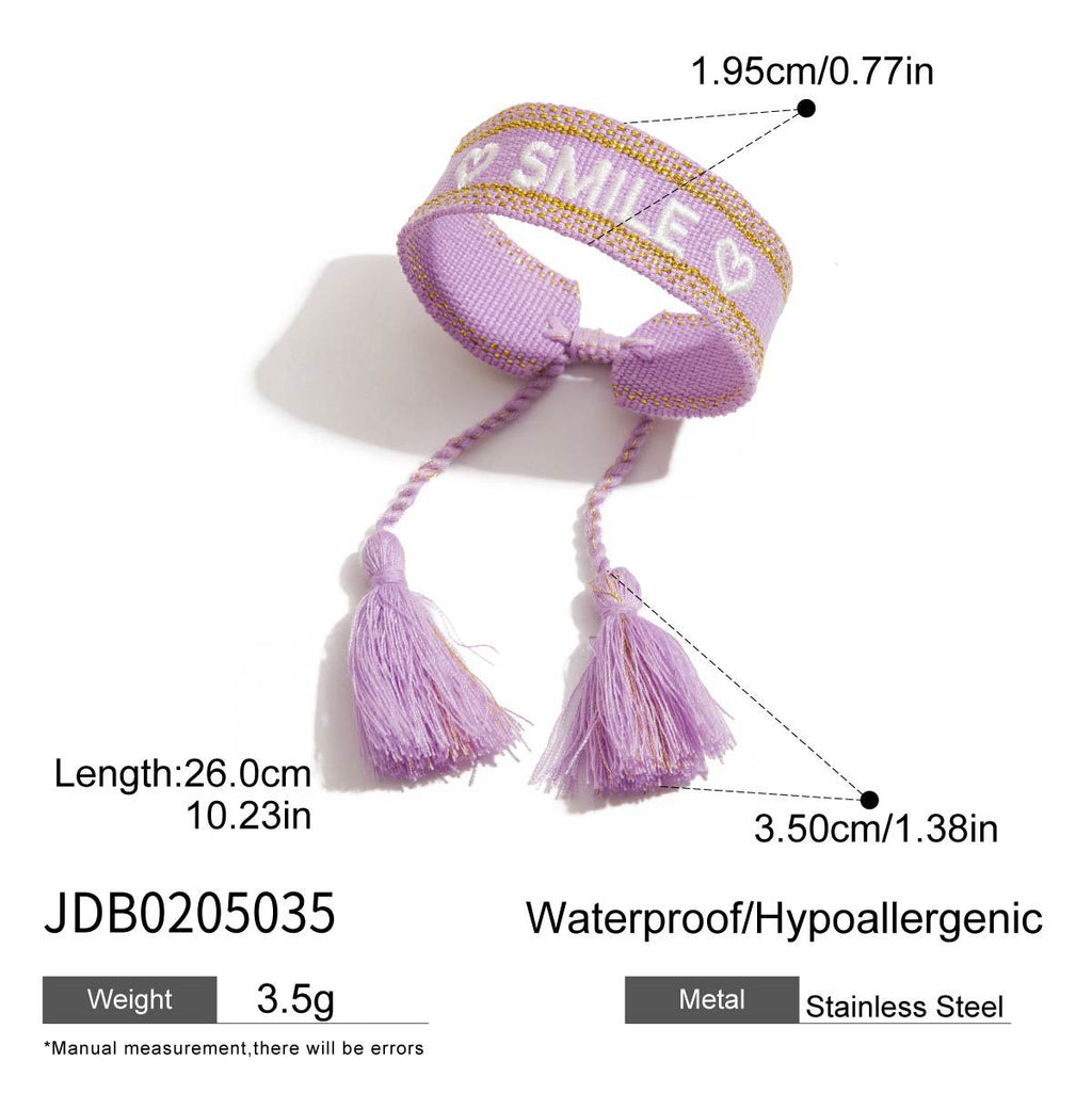 Damen Armband mit bunten Anhängern und hypoallergenen Eigenschaften Shop Nory