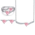 Damen Schmuckset mit elegantem Saphir-Design Shop Nory