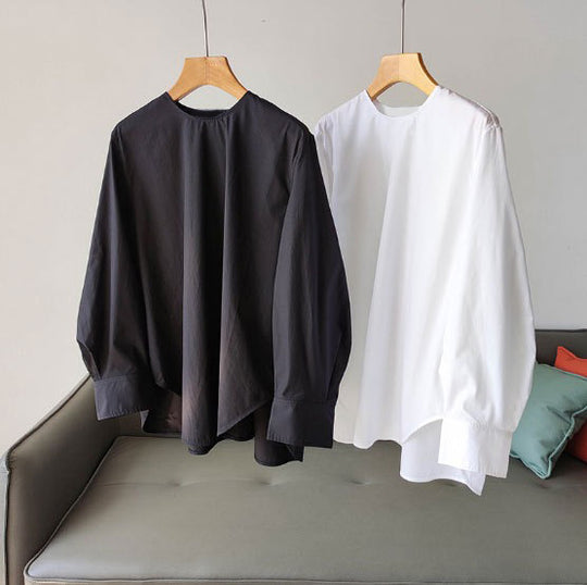 Damen Modische, weit geschnittene Bluse Shop Nory