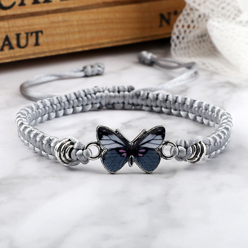 Schmetterling Handgewebtes Armband | Shop Nory