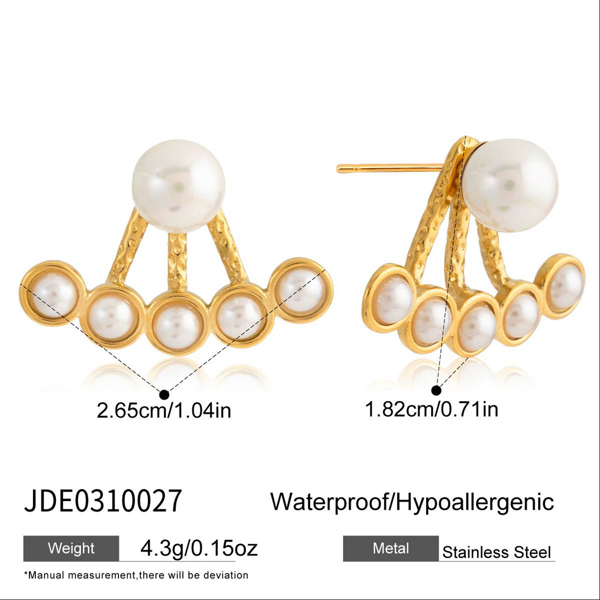 Damen Ohrhänger mit geometrischem Design und hypoallergenen Eigenschaften Shop Nory