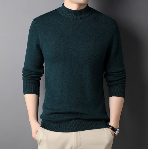 Herren Pullover mit hohem Kragen