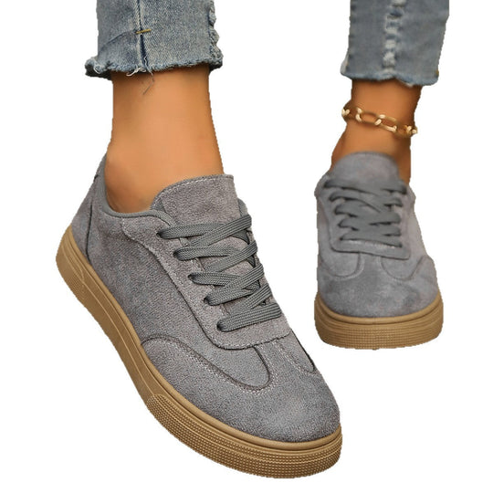 Damen modische Freizeitsneaker aus hochwertigem Textil