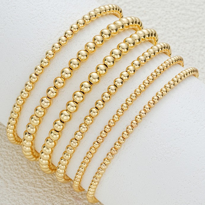 Damenarmband aus hochwertigem Metall mit filigranen Struktur-Elementen Shop Nory