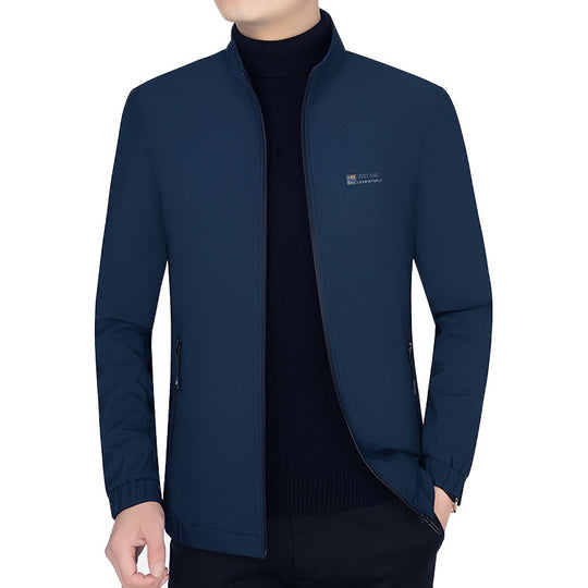 Herren Stehkragen-Jacke mit wärmendem Teddyfutter und Reißverschluss Shop Nory
