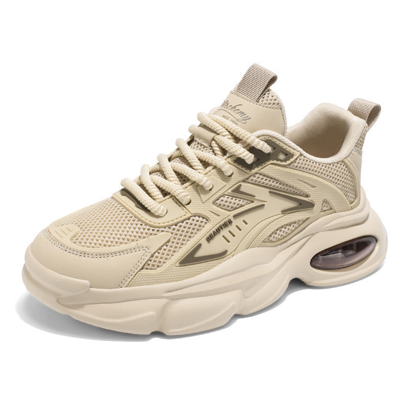 Damen Sneakers mit atmungsaktivem Mesh-Obermaterial und stoßdämpfender Sohle