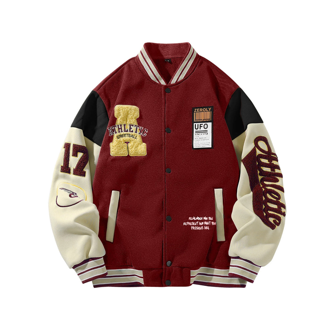 Herren Elegante College-Jacke Shop Nory