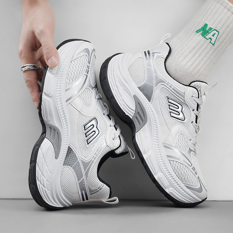 Unisex Voluminöse Mesh-Runner mit atmungsaktivem Obermaterial und stoßdämpfender Plateausohle Shopy Nory