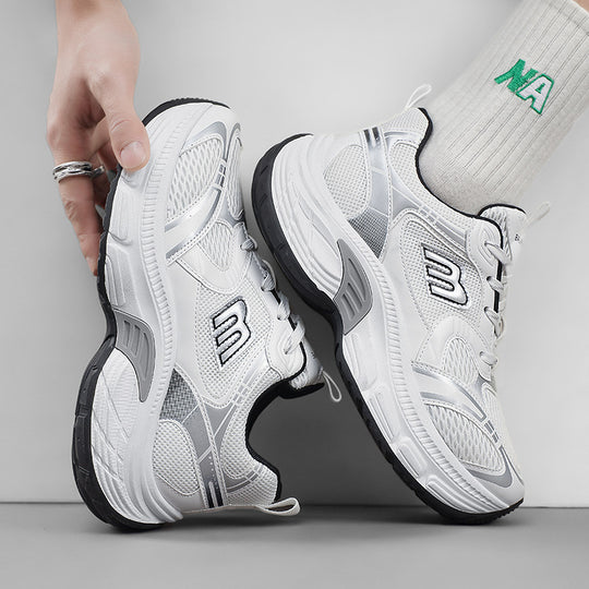 Unisex Voluminöse Mesh-Runner mit atmungsaktivem Obermaterial und stoßdämpfender Plateausohle Shopy Nory