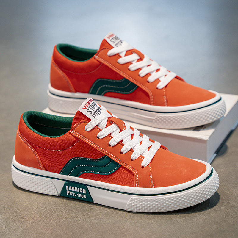 Damen Sneaker mit robustem Canvas-Obermaterial und dämpfender Sohle