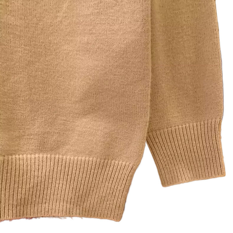 Herren Polokragen-Feinstrickpullover mit Emblem und gerippten Bündchen Shop Nory