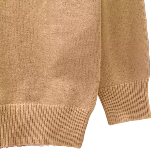 Herren Polokragen-Feinstrickpullover mit Emblem und gerippten Bündchen Shop Nory