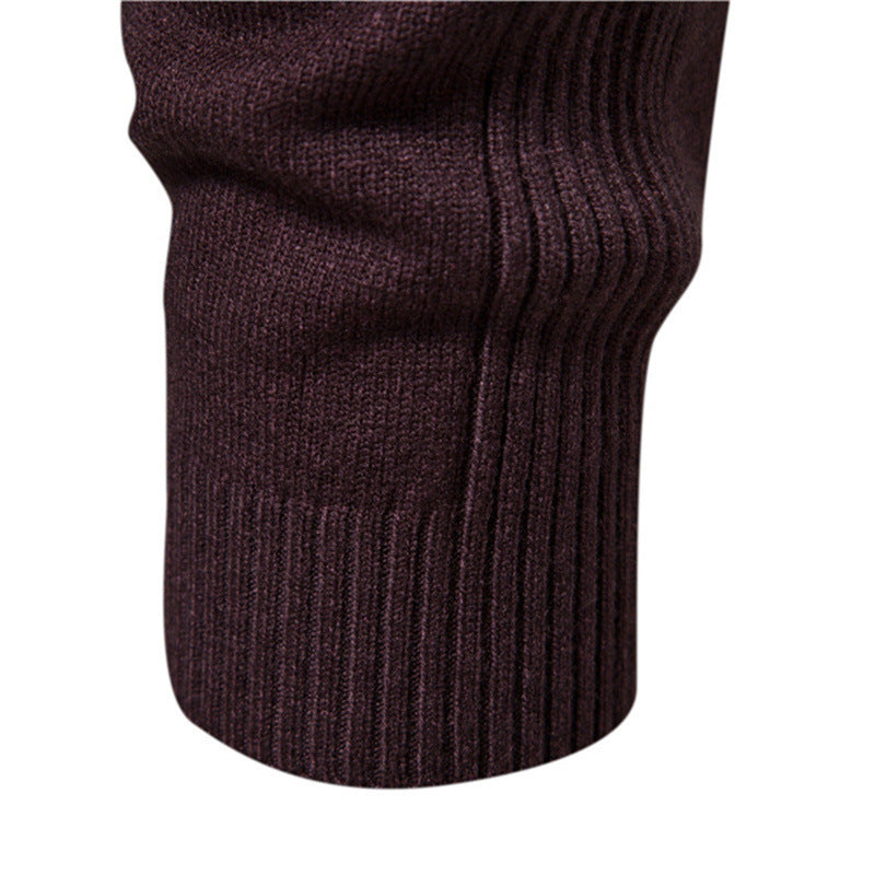 Herren stilvoller Rollkragenpullover aus weicher Merinowolle ShopNory