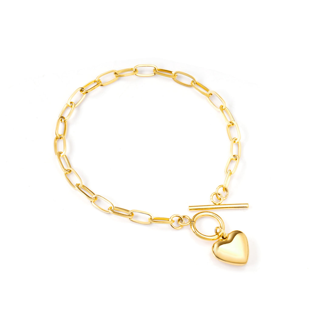 Damen Armband mit doppeltem Gliederdesign und luxuriösem Verschluss Shop Nory