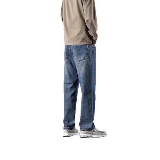 Herren Bequeme Weitbein-Jeans Shop Nory