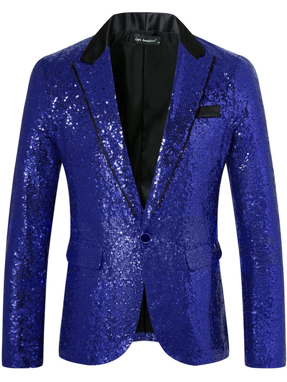 Herren Glamouröser Paillettenblazer