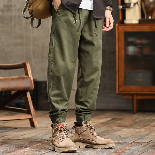 Herren Cargo-Joggerhose mit elastischem Bund und Bündchen Shop Nory