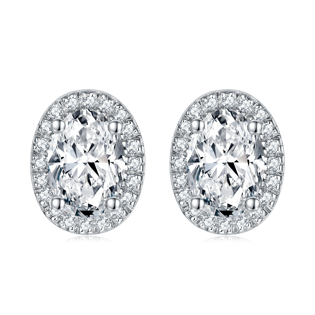 Damen Ohrringe mit stilvollem Schmetterlingsdesign und funkelndem Zirkonia-Besatz Shop Nory