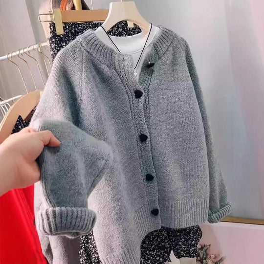 Damen Kuschelige Strickjacke Shop Nory