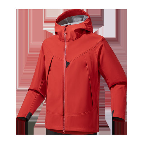 Herren Leichte Softshell‑Hoodiejacke mit winddichter atmungsaktiver Membran und ergonomischem Schnitt Shop Nory