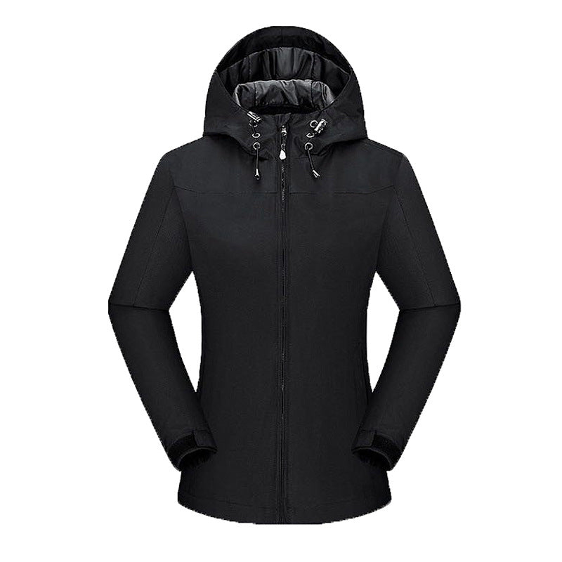 Herren Ultraleichte packbare Regenjacke mit Kapuze und verdecktem Reißverschluss Shop Nory