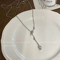 Damen filigrane Kette mit einzigartigem Knoten-Design Shop Nory