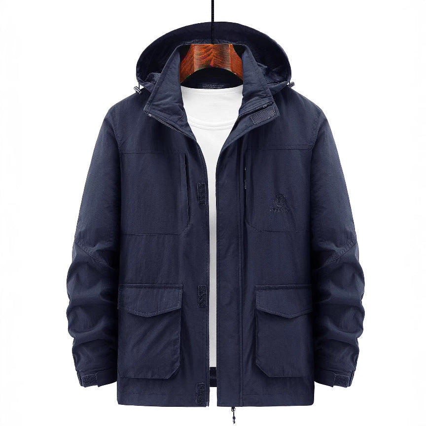 Herren Robuste Wetterjacke mit praktischen Taschen Shop Nory