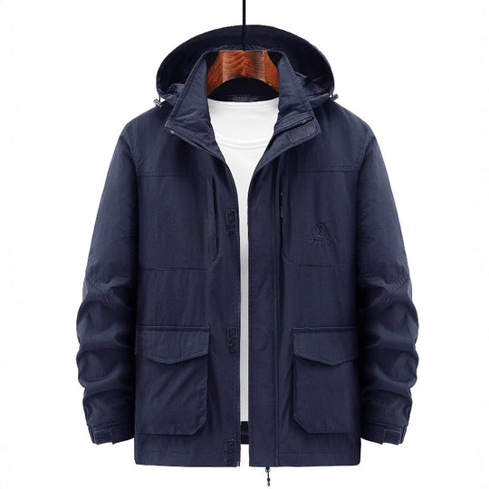 Herren Robuste Wetterjacke mit praktischen Taschen Shop Nory