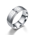 Herren Ring mit kunstvollem graviertem geometrischem Muster Shop Nory