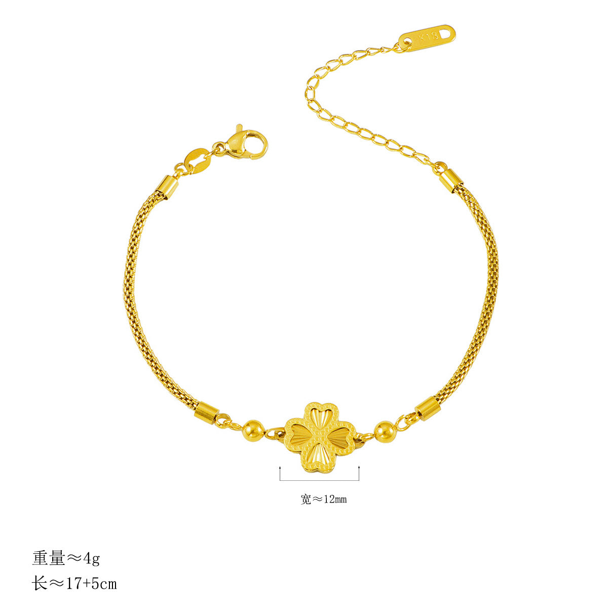 Damen filigranes Armband mit Blütenmotiv Shop Nory