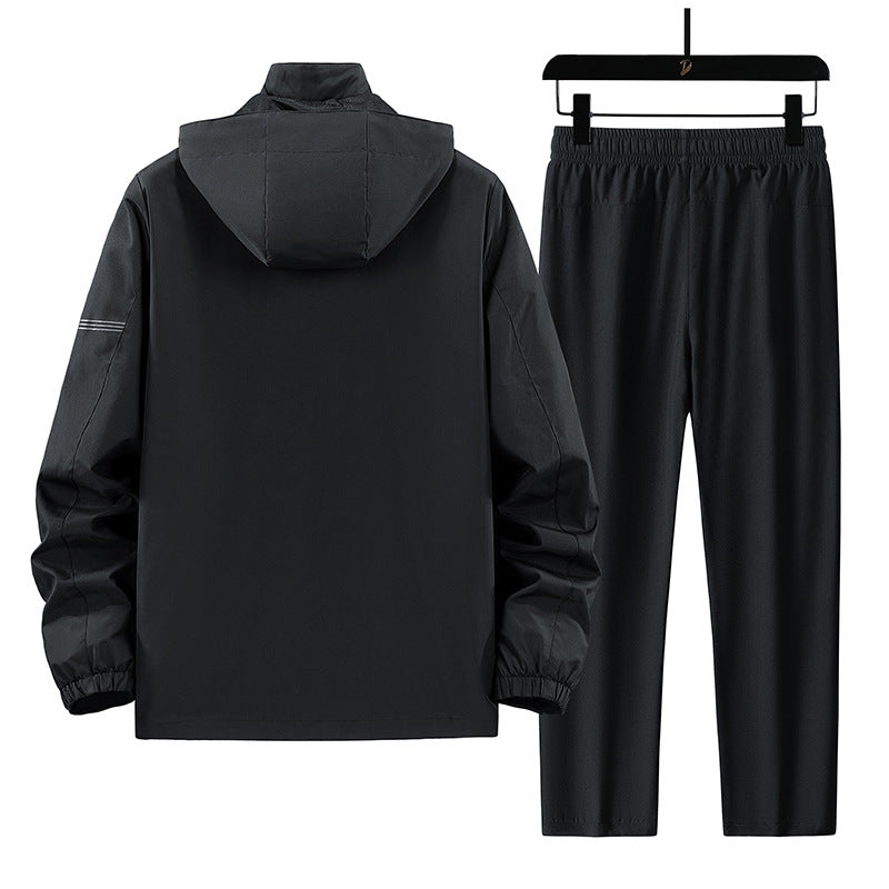 Herren Praktisches Sportset mit Jacke und Hose Shop Nory