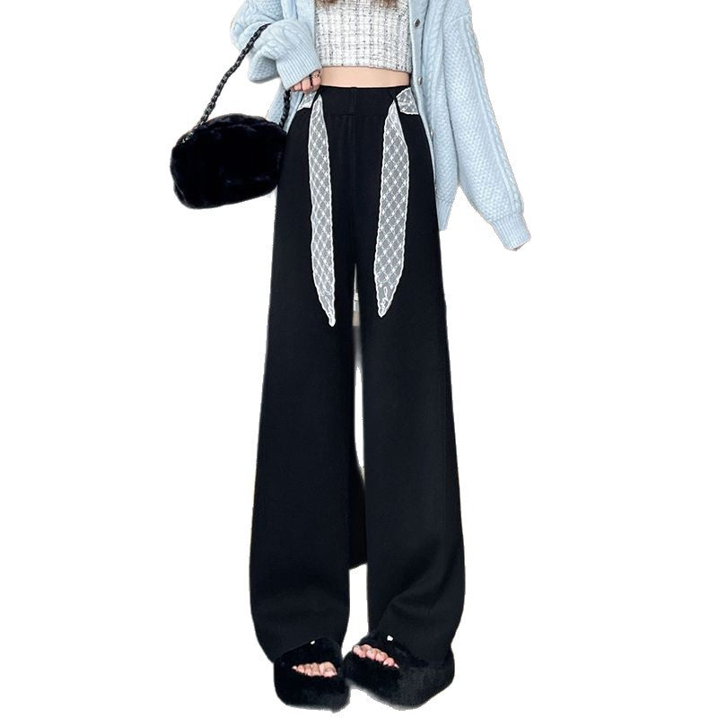 Damen Bequeme Oversized Stoffhose Shop Nory