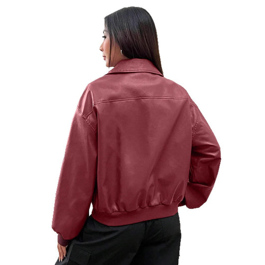 Damen Trendige und lässige Bomberjacke