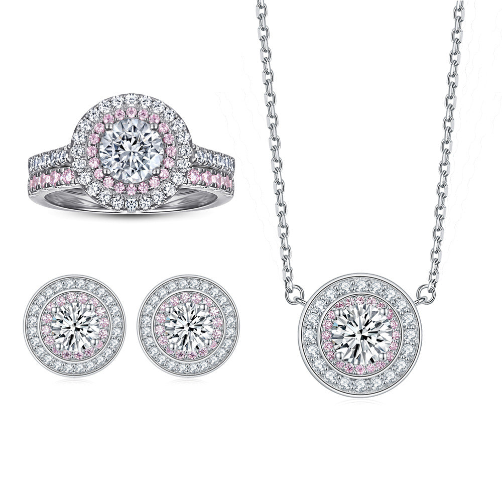 Damenschmuck Ohrringe mit funkelndem Zirkonia-Rahmen und eleganter Detailverarbeitung Shop Nory