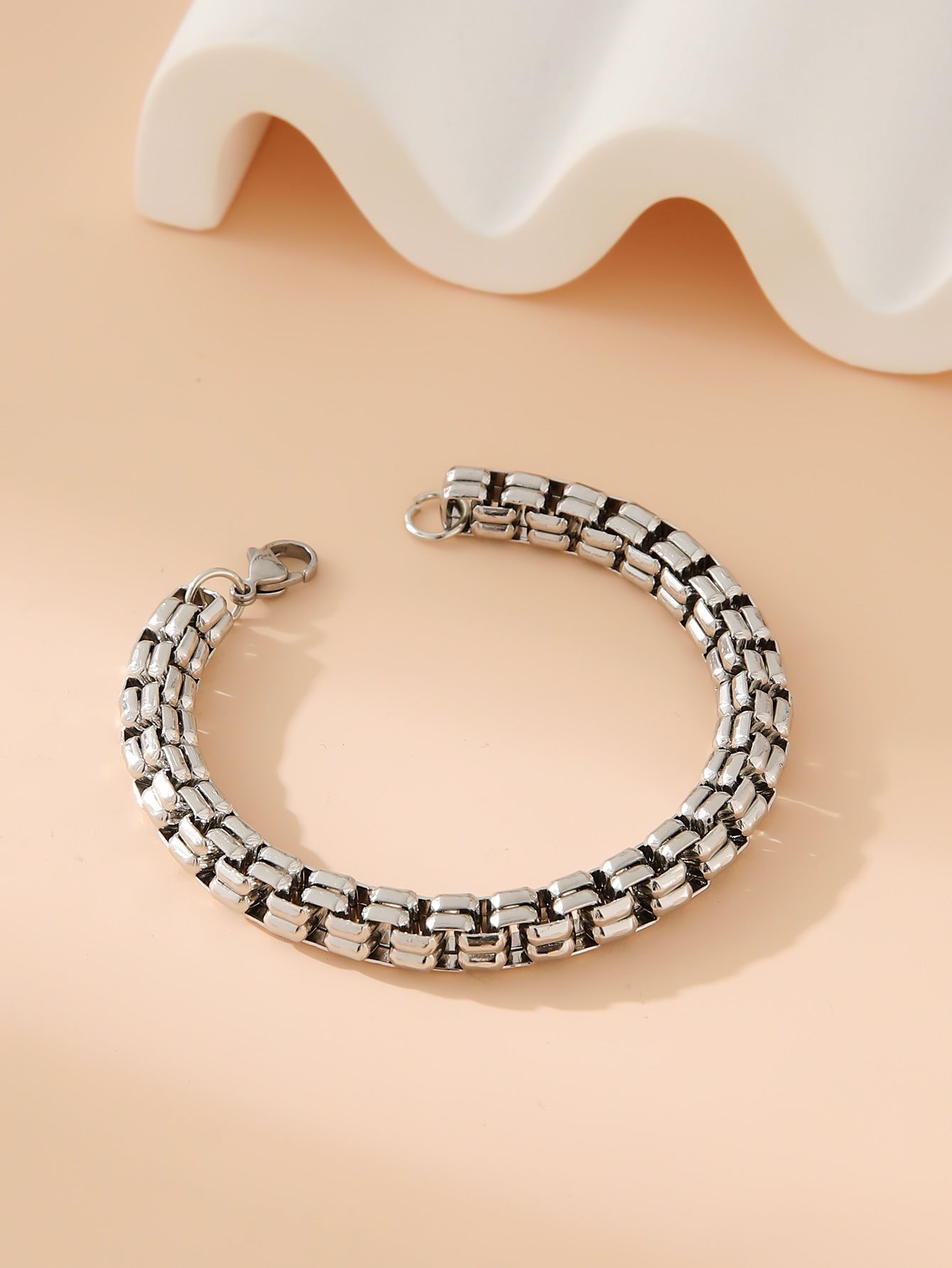 Damen stilvolles und zeitloses Gliederarmband Shop Nory