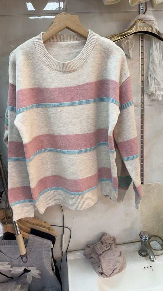 Damen Gemütlicher und Modischer Pullover Shop Nory