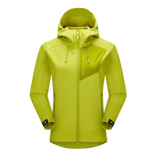 Herren Softshell-Trekkingjacke mit Kapuze atmungsaktiv winddicht dehnbar Shop Nory