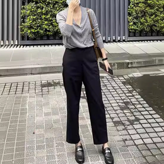 Damen Bequeme und elegante Chino-Hose Shop Nory