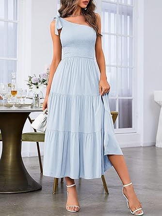 Damen Maxikleid mit ärmellosem Design und elastischem Bustier Shopnory