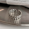 Damen Offener Ring mit gefächertem Design Shop Nory