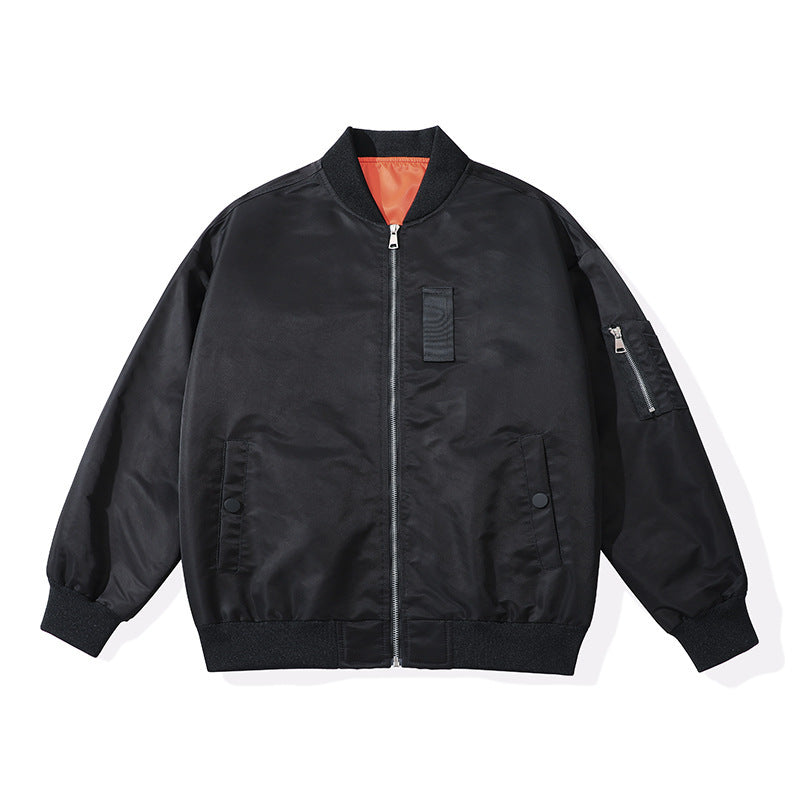 Herren Leichte Flieger-Bomberjacke mit wasserabweisender Shell und Kontrastfutter Shop Nory