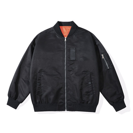 Herren Leichte Flieger-Bomberjacke mit wasserabweisender Shell und Kontrastfutter Shop Nory