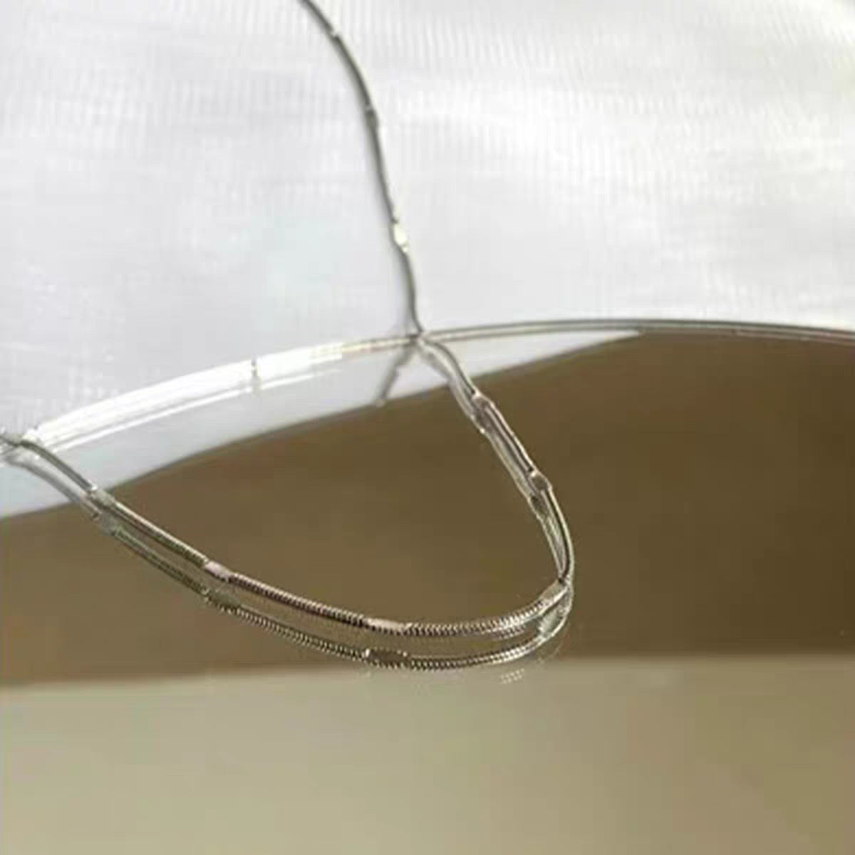 Damen Sleek verstellbare Ketten Halskette Shop Nory
