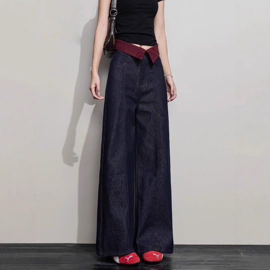 Damen Weit geschnittene Jeanshose Shop Nory 1789268673