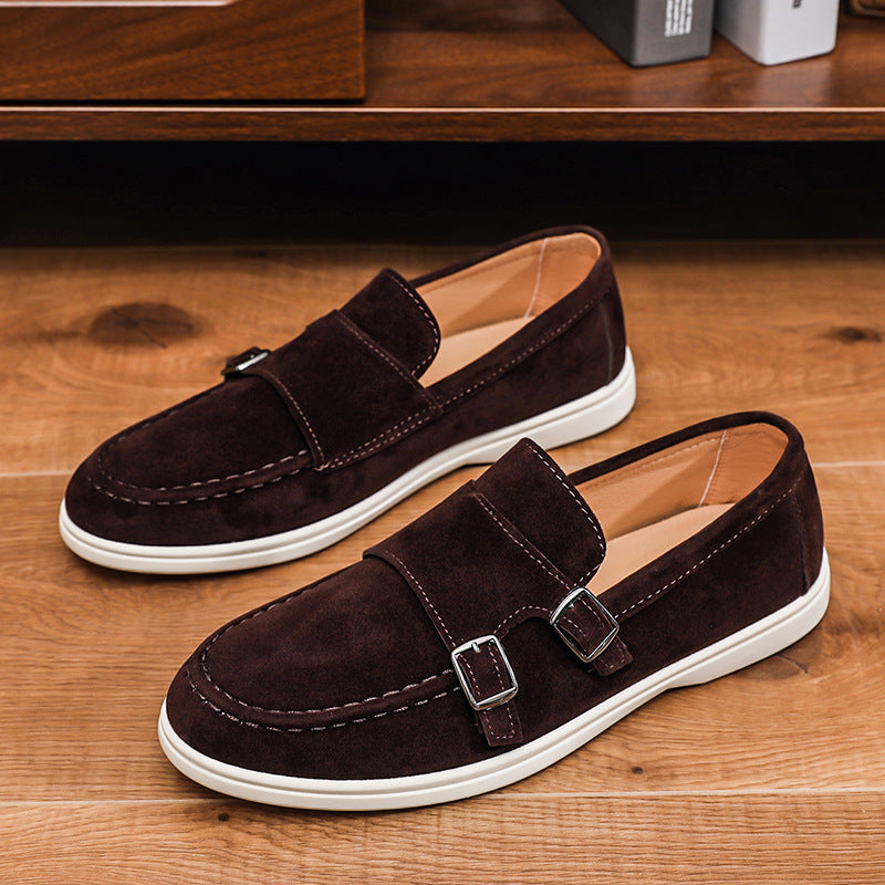 Herren Mokassins mit modischen Schnallen Shop Nory
